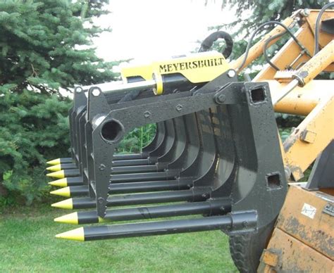 skid steer manure tine grapple|skid steer manure attachments.